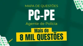 Produto Mapa de Questões Online - PC-PE - Agente de Polícia - 8 Mil Questões - Nova Concursos